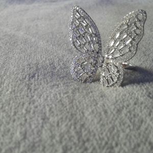 Lifesize Butterfly Ring